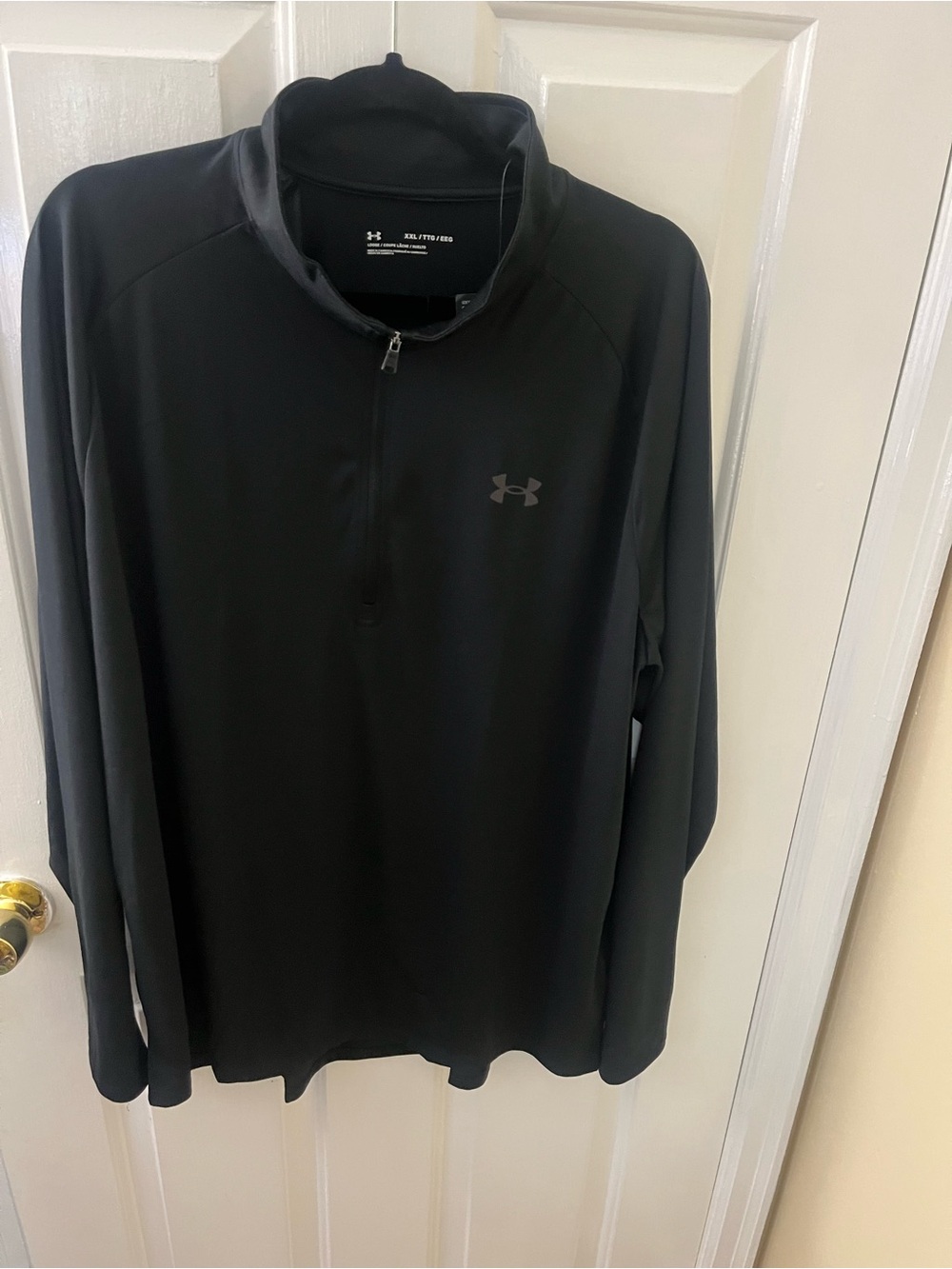 Under Armour Men’s Black Quarter-Zip Pullover 2XL NWT